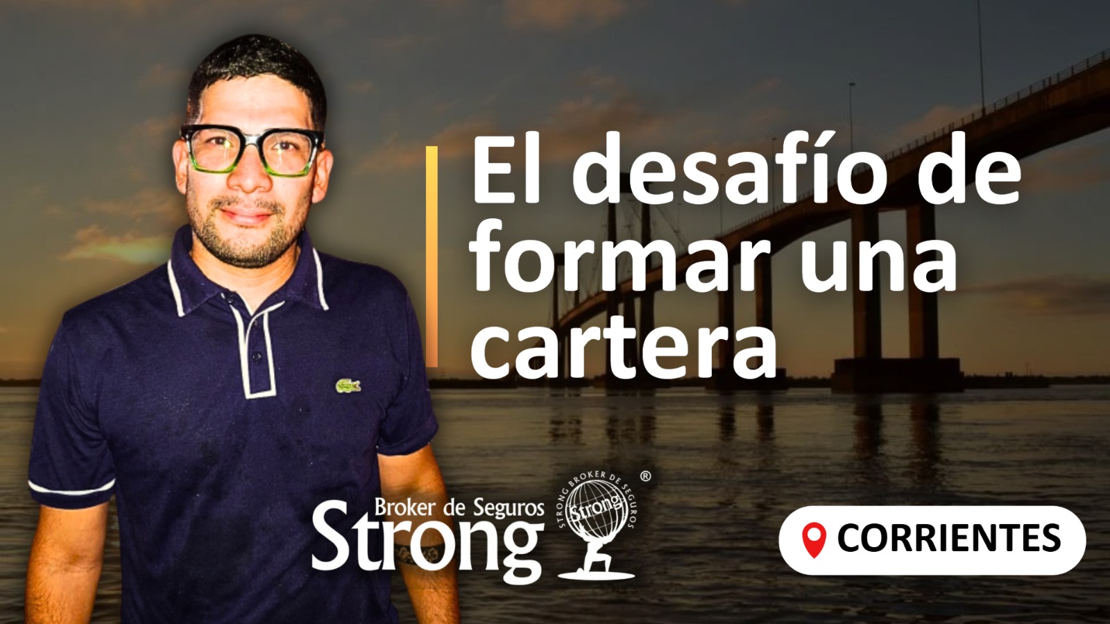 Y en la que fuera la última entrevista realizada en Corrientes conversamos con Gerardo Espinoza, que opera con Strong Broker, un novel productor que nos contó su experiencia de formar con esfuerzo y dedicación una cartera de seguros.